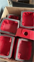 Box of Plastic Fire Alarm Pull Boxes