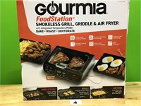 Gourmia Smokeless Grill, Griddle, and Air Fryer
