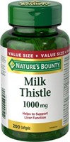 Natures Bounty Milk Thistle Pills and Herbal
