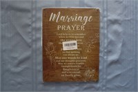 Wood sign: Marriage Prayer
