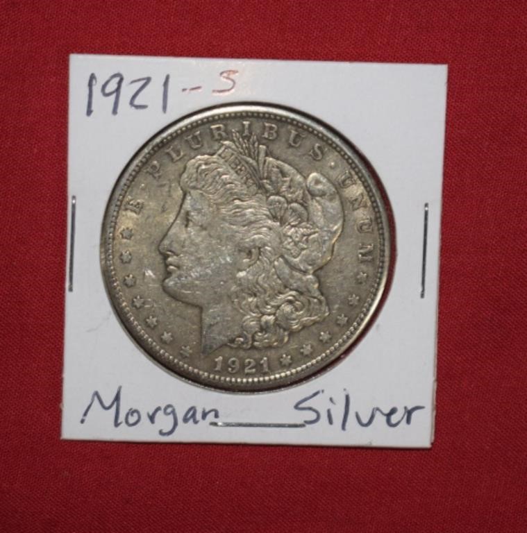 1921S Morgan Silver Dollar