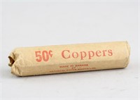 1966 Canadian 1 Cent KM-59 Uncirculated Roll