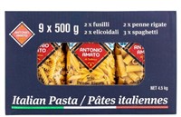 9-Pk Antonio Amato Pasta Variety Pack, 500g