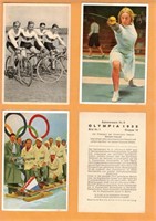 OLYMPICS: 45 x German Tobacco Cards (1932)