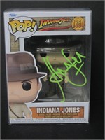 HARRISON FORD SIGNED INDIANA JONES FUNKO COA