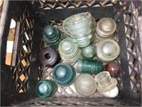 Glass Electrical Insulators of Various Shapes