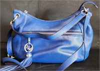 Michael Kors Blue Leather Ladies Purse