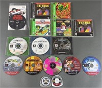 16pc Mixed Console Videogames w/ Playstation
