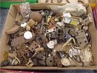 Iron & metal latches, locks & pulls (one