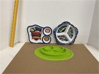 Ez Pz No Slip Toddler Plate, Buzz Light Year &