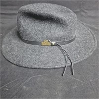 Red Head wool men's hat size medium hat broad brim