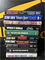Star Trek Hardback Books (10)