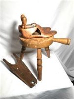 Early Boot Stool, Boot Kick & Boot Stretchers