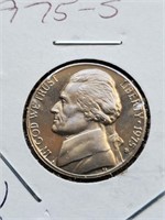 1975-S Proof Jefferson Nickel
