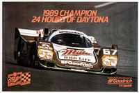 1989 DAYTONA CHAMPION BF GOODRICH POSTER