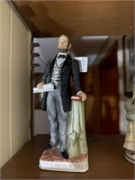 Lefton China Figure of Abraham Lincoln 8”