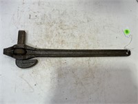 LITTLE PIPE WRENCH - VERY UNIQUE - 18"
