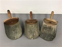 Lot 3 early grain scoops