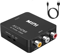 NEW Mini AV to HDMI Converter Adapter