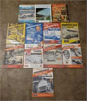(J) Vtg. Indianapolis 500 Mile Race Yearbooks &