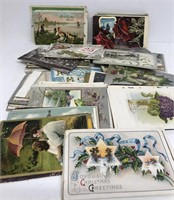 Vintage postcards over 130 postcards