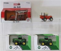 4x- Ertl Case & JD 1/64 Assorted Tractors, 1/64