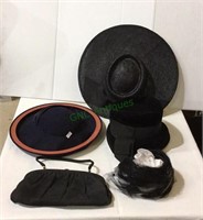 Ladies accessories includes a lot of four hats -