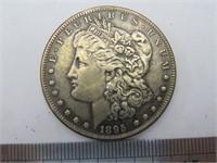 1895 Morgan Silver Dollar - Marked Copy -