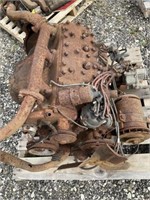 Ford flat head v8 motor unknown condition