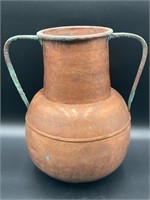 Large Hand Hammered Moroccan Copper Pot