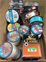 Large Lot of Fishing Line