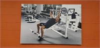 60x40 gym printed gym canvas picture