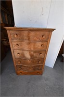 5 Drawer Oak Dresser