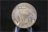 1923-S U.S. Silver Peace Dollar *Toned