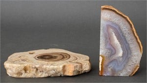 Specimen Geode Quartz and Jasper Stones, 2