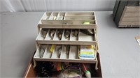 Tackle  box and lures