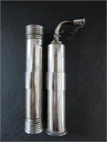 Vintage Stainless Steel Double Cylinder Wick Torch