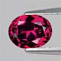 Natural Raspberry Pink Rhodolite Garnet 4.94 Ct -