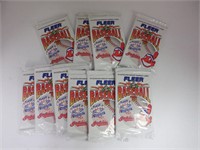 LOT OF 10 1996 FLEER BASEBALL INDIANS PACKS