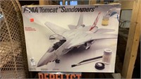 Testors F-14A Tomcat Sundowners Kit 1/48 Scale