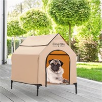$80  XL Dog House w/Door (33.5x51.1x44.8)
