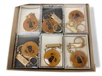 6 Hummel Angel Keychains c1971