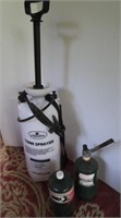 Pump Sprayer & Propane Bottles