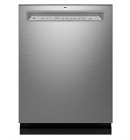 GE - Front Control Dishwasher with Stainless