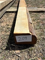 Live edge 6 x 8 x 20 band mill timber