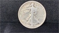Semi-key 1921 Silver Walking Liberty Half Dollar