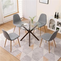 Dining Chair Set of 4,Cozy Kitchen Room