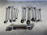 Ratchet Gear Wrenches, SAE & Metric, not