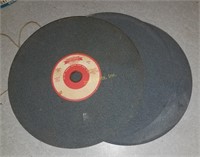 3 Simonds Abrasive Grinding Disks 8 1/4"