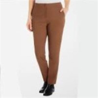 Hilary Radley Women’s Pants, Brown, Size 4